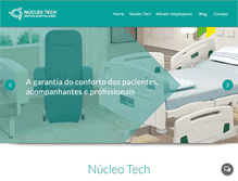 Tablet Screenshot of nucleotech.com.br